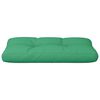 vidaXL Pallet Cushion Green 70x40x12 cm Fabric