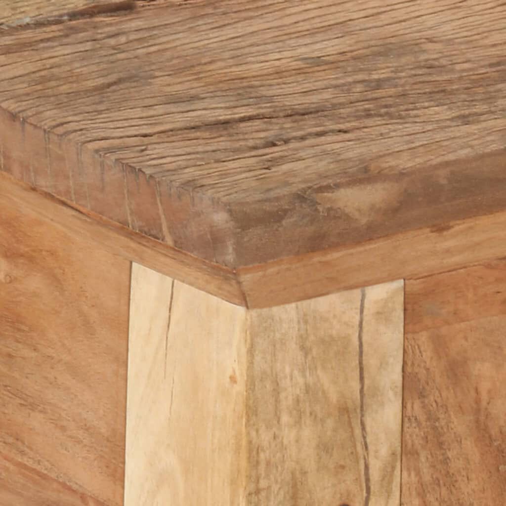 vidaXL Console Table 90.5x30x75cm Solid Acacia Wood and Reclaimed Wood