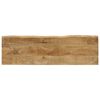 vidaXL Bench with Live Edge 105 cm Solid Wood Mango