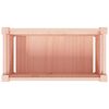 vidaXL Garden Planter 60x31x31 cm Solid Wood Douglas