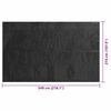 vidaXL Pool Cover Black 549x274 cm PE