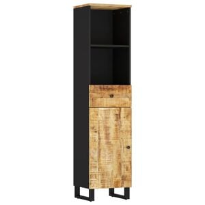vidaXL Bathroom Cabinet 38x33x160 cm Solid Wood Mango