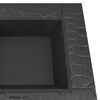 vidaXL Garden Fire Pit with Poker 81x81x47 cm XXL Steel