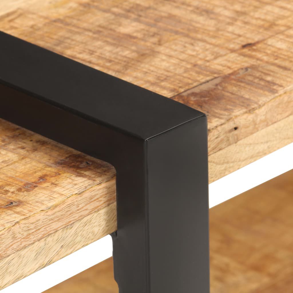 vidaXL Bedside Cabinet 50x40x40 cm Rough Mango Wood