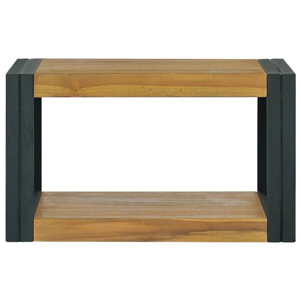 vidaXL Bathroom Cabinet 60x45x35 cm Solid Wood Teak