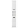 vidaXL Bathroom Cabinet White 32x34x188.5 cm Engineered Wood