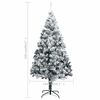 vidaXL Artificial Pre-lit Christmas Tree with Ball Set Green 240 cm PVC
