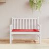 vidaXL Garden Bench Cushion Red 100x50x3 cm Oxford Fabric