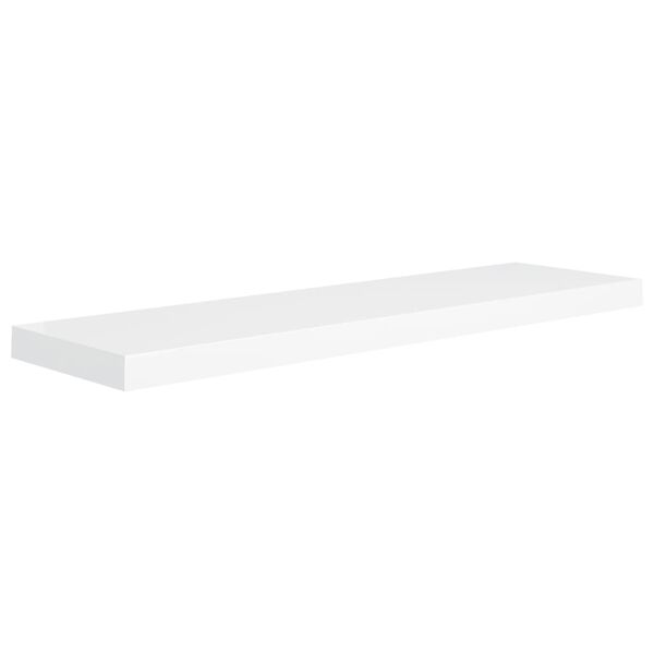 vidaXL Floating Wall Shelves 4 pcs White 90x23.5x3.8 cm MDF