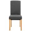 vidaXL Dining Chairs 4 pcs Gray Fabric