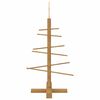 vidaXL Wooden Christmas Tree for Decoration 75 cm Solid Wood Pine