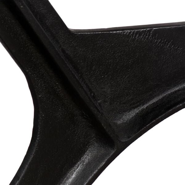 vidaXL Coffee Table Legs 2 pcs O-Frame Cast Iron