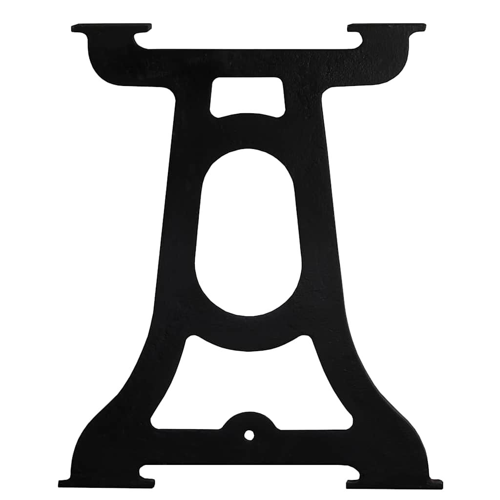 vidaXL Dining Table Legs 2 pcs Y-Frame Cast Iron
