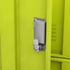 vidaXL Locker Cabinet Light Grey and Green 90x45x92.5 cm Steel