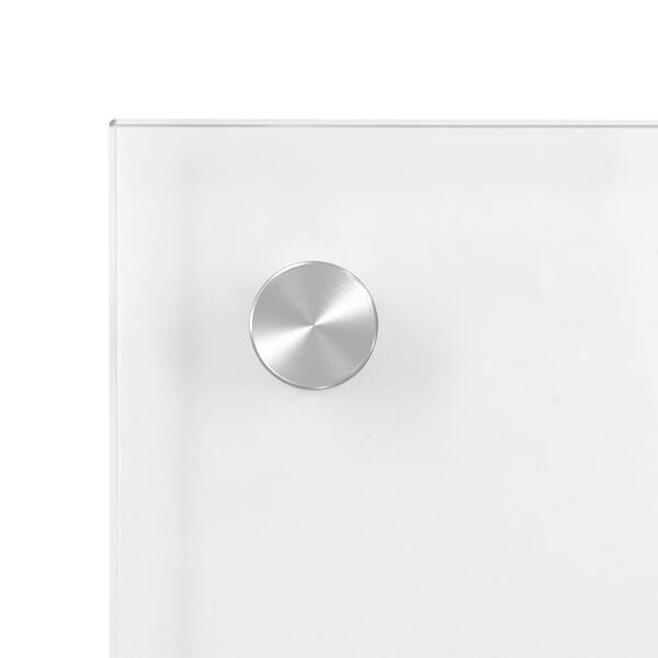vidaXL Kitchen Backsplash Transparent 70 x 40 cm Tempered Glass