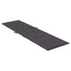 vidaXL Deck Chair Cushion Melange Anthracite (75+105)x50x4 cm Fabric
