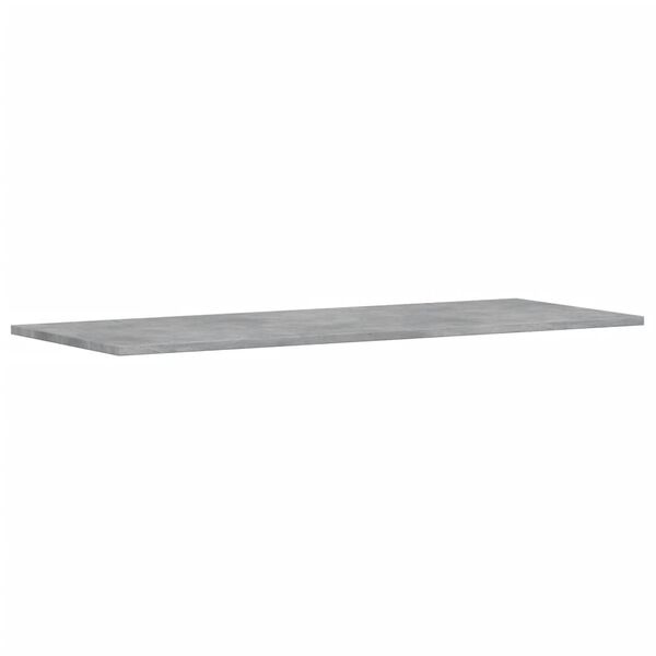 vidaXL Bookshelf Boards 4 pcs Concrete Grey 100x40x1.5 cm Engineered Wood