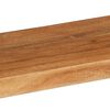 vidaXL 3 Piece Wall Cube Shelf Set Soild Acacia Wood