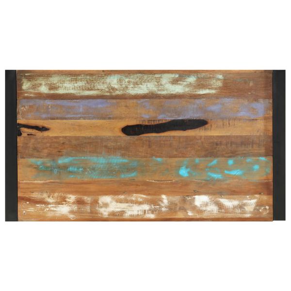 vidaXL Bar Table 110x60x110 cm Solid Reclaimed Wood