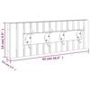 vidaXL Wall Hanger 42x8.5x14 cm Solid Wood Walnut