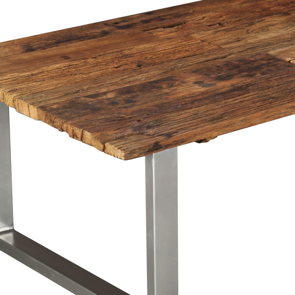 vidaXL Coffee Table Solid Reclaimed Wood 100x60x38 cm