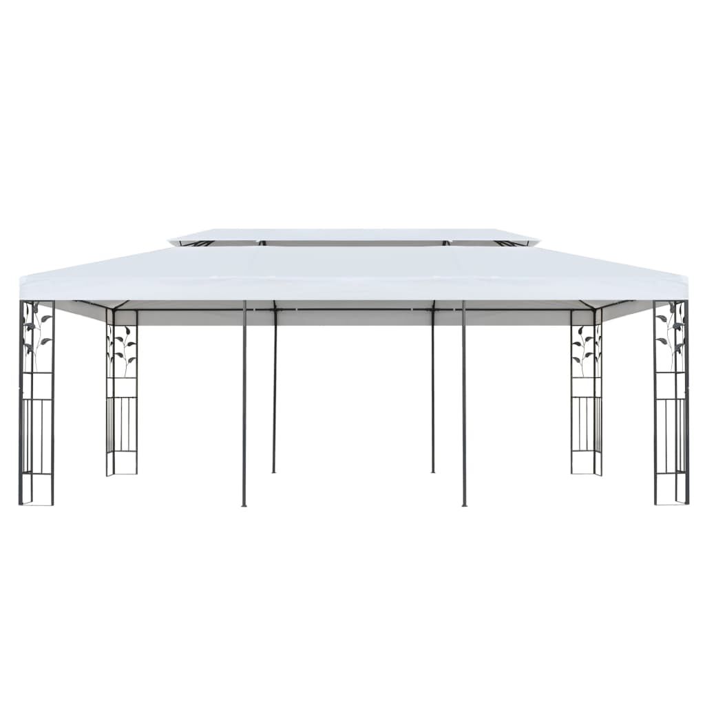 vidaXL Gazebo 3x6 m White