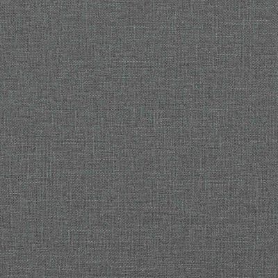 vidaXL Electric Massage Recliner Chair Dark Grey Fabric
