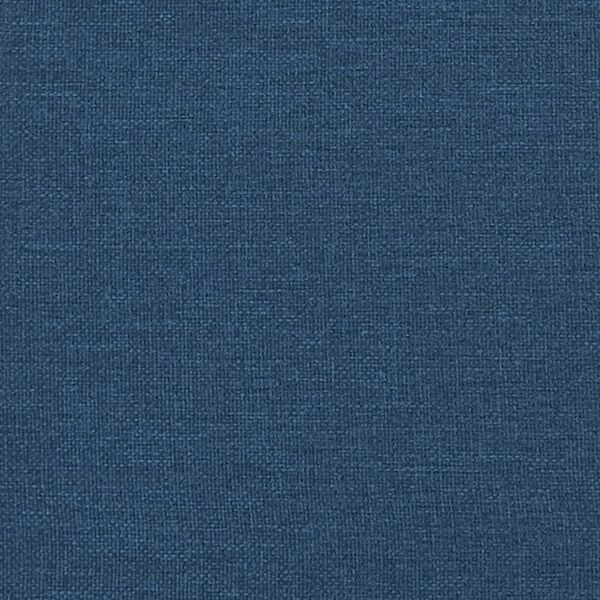 vidaXL Chaise Lounge with Cushions Blue Fabric