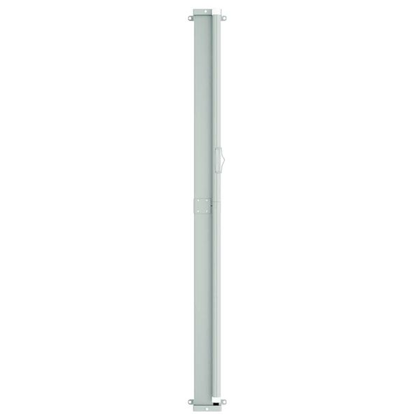vidaXL Patio Retractable Side Awning 117x600 cm Black