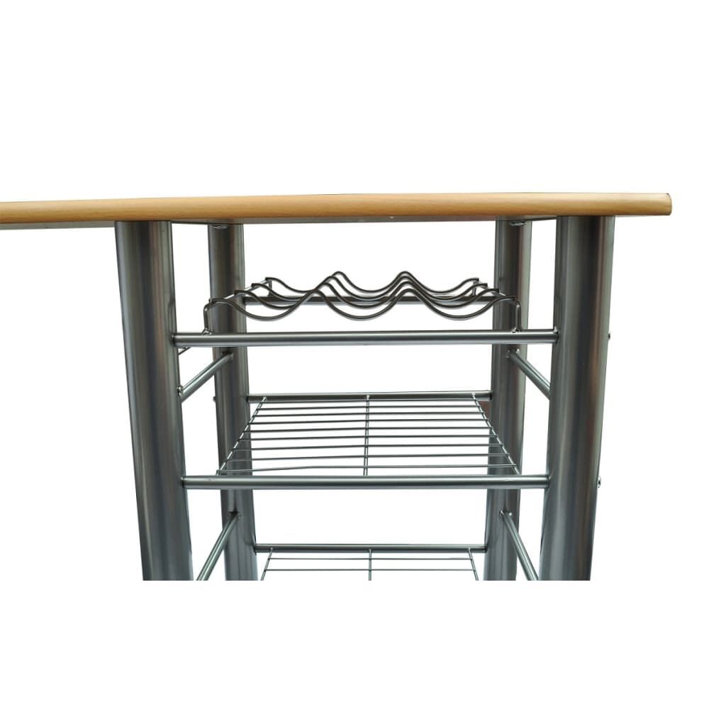 Kitchen / Breakfast Bar / Table and Chairs Set Wood