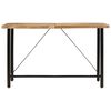 vidaXL Bar Table 180x70x107 cm Solid Wood Mango and Iron