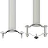 vidaXL Patio Retractable Side Awning 120 x 300 cm Cream