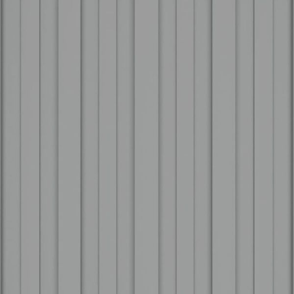 vidaXL Roof Panels 36 pcs Galvanised Steel Grey 60x45 cm