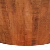vidaXL Coffee Table &Oslash; 52x30 cm Solid Rough Wood Mango