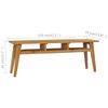 vidaXL TV Cabinet 120x35x45 cm Solid Teak Wood