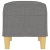vidaXL Bench Dark Grey 70x35x41 cm Fabric