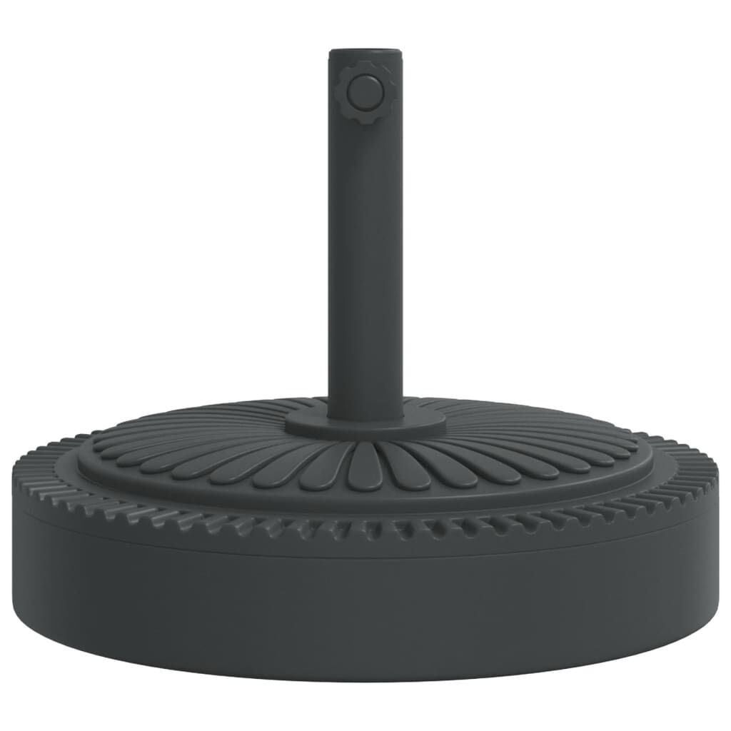 vidaXL Parasol Base for Ø38 / 48 mm Poles 25 kg Round