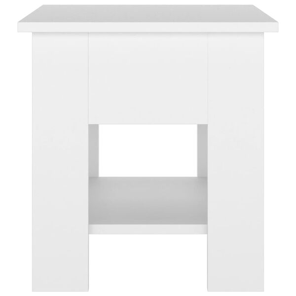 vidaXL Coffee Table White 40x40x42 cm Engineered Wood