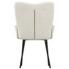 vidaXL Dining Chairs 2 pcs Cream Velvet