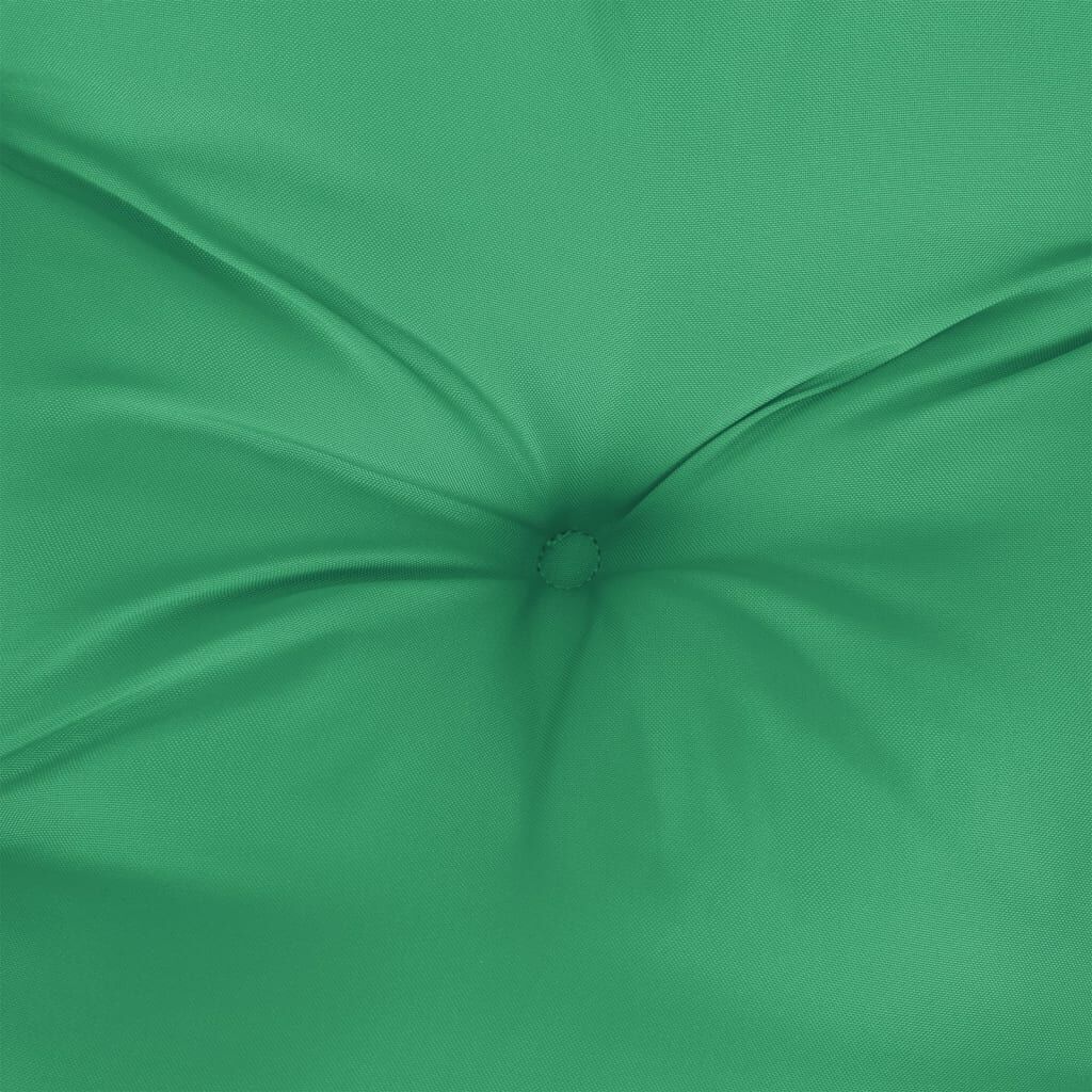 vidaXL Garden Bench Cushion Green 100x50x7 cm Oxford Fabric