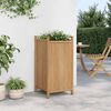 vidaXL Planter 40x40x80 cm Bamboo
