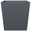 vidaXL Garden Planter Anthracite 50x50x50 cm Steel
