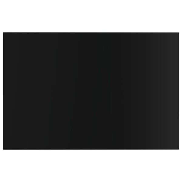vidaXL Bookshelf Boards 8 pcs High Gloss Black 60x40x1.5 cm Engineered Wood