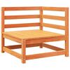 vidaXL 7 Piece Garden Sofa Set Wax Brown Solid Wood Pine