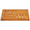 vidaXL Table Top 40x40x2 cm Square Solid Wood Acacia