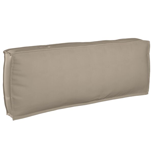 vidaXL Cushion Taupe 120 x 40 x 12 cm Oxford Fabric