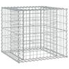 vidaXL Garden Bench with Gabion Basket Solid Wood Douglas