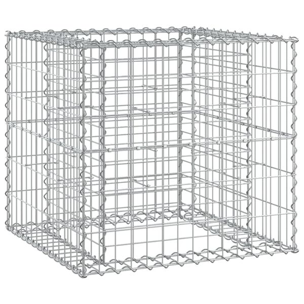 vidaXL Garden Bench with Gabion Basket Solid Wood Douglas