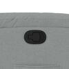 vidaXL Recliner Chair Light Grey Fabric