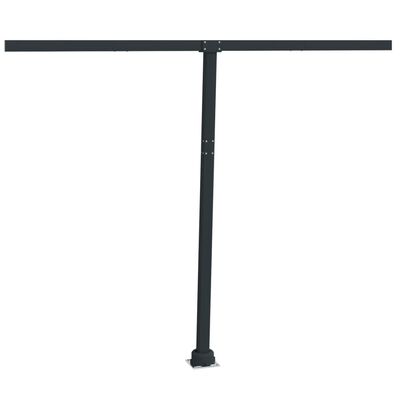 vidaXL Awning Post Set Anthracite 300x245 cm Iron